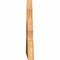 Ekena Millwork Richland Rough Sawn Timber Gable Bracket, Western Red Cedar, 36"W x 21"H x 2"D x 6"F, 14/12 Pitch GBW036X21X0206RIC00RWR - alternate 5